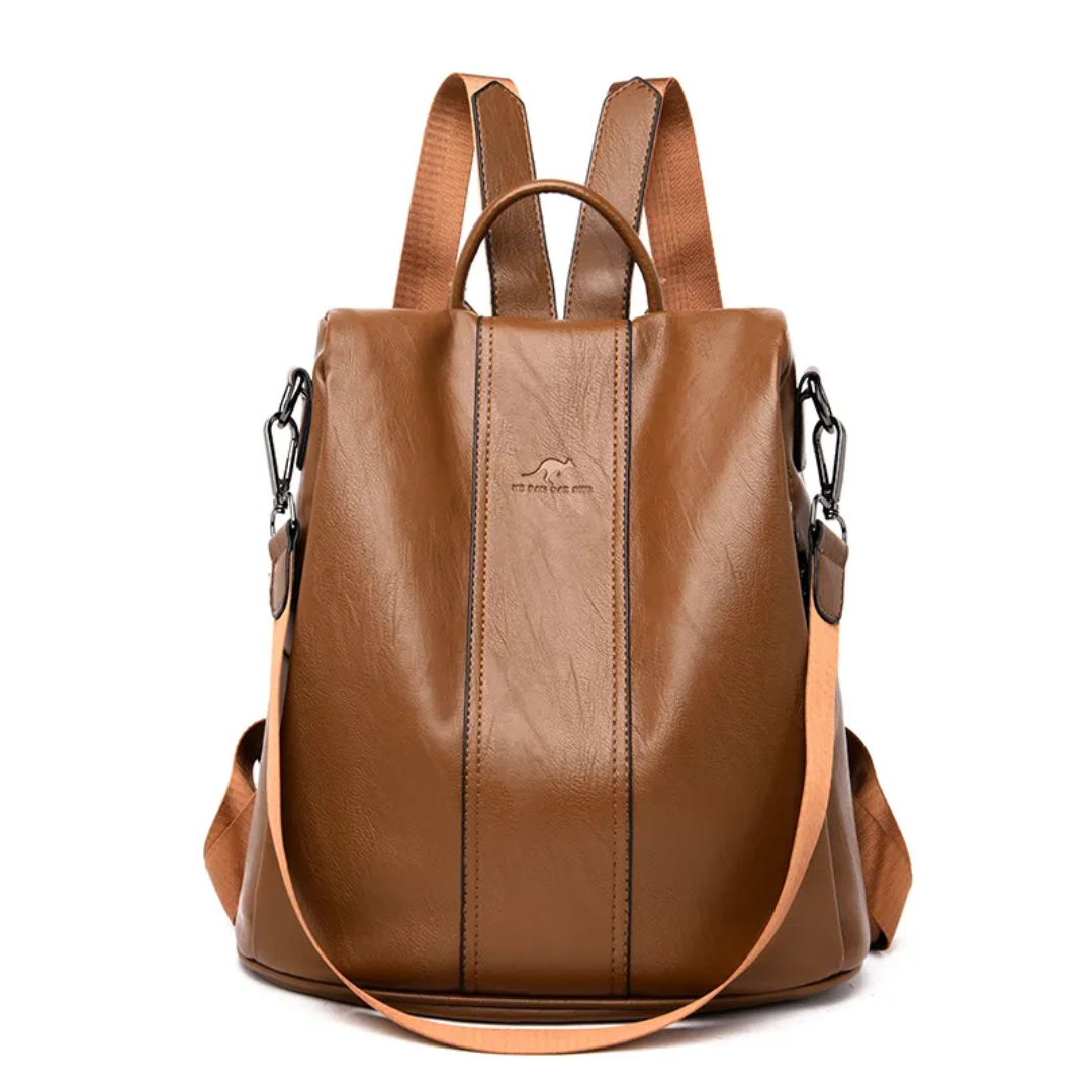 JessieGuard - Spacious Anti-Theft Backpack with Vintage Style