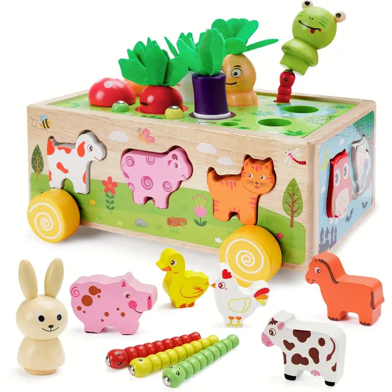 Pompalot - Montessori Learning Activity Toy Cube