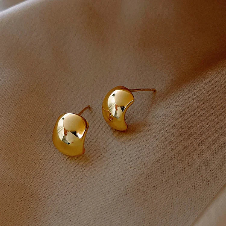 Clara Earrings - Refined & Bold Sterling Silver Design
