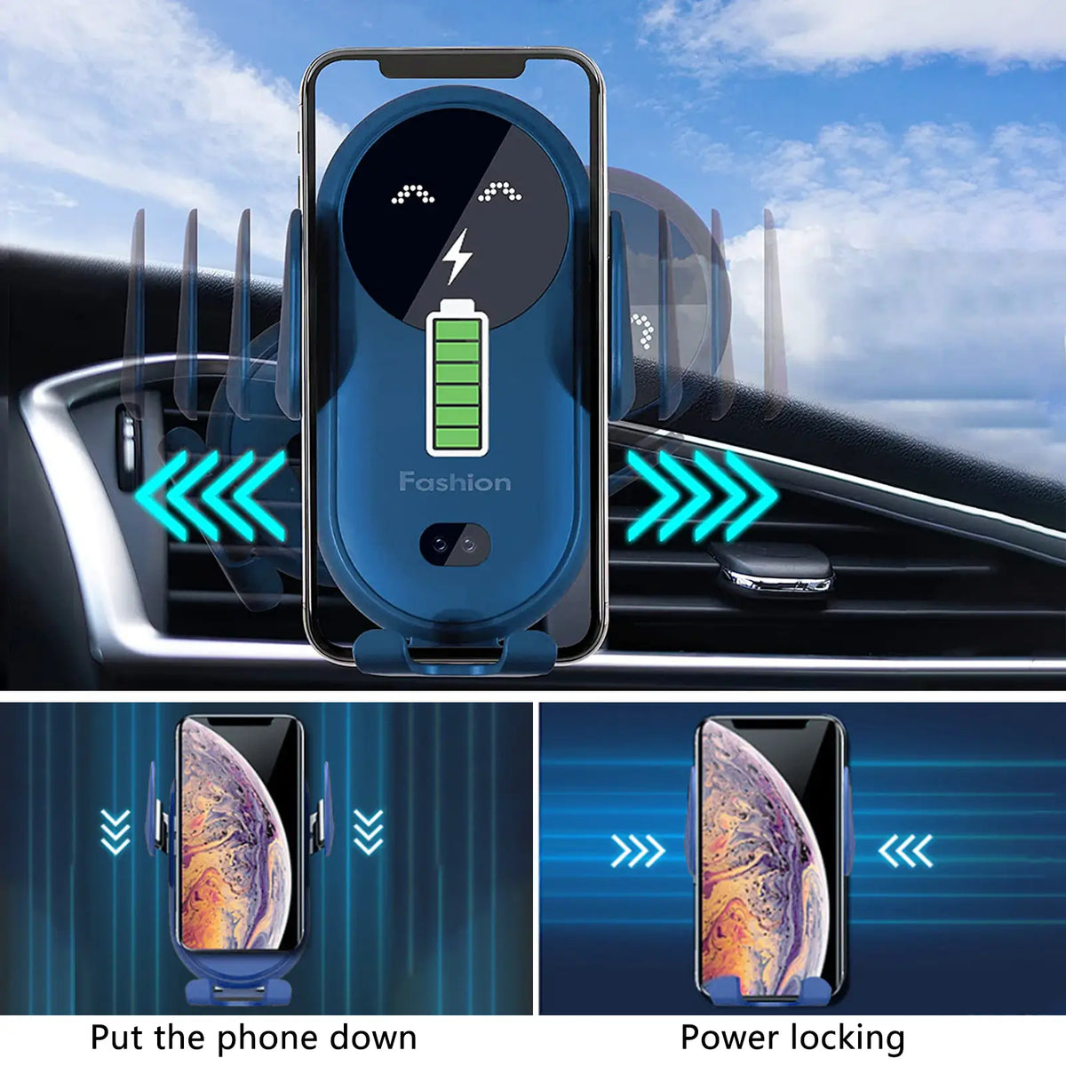 Charger Pro - Fast Wireless Car Charger Mount