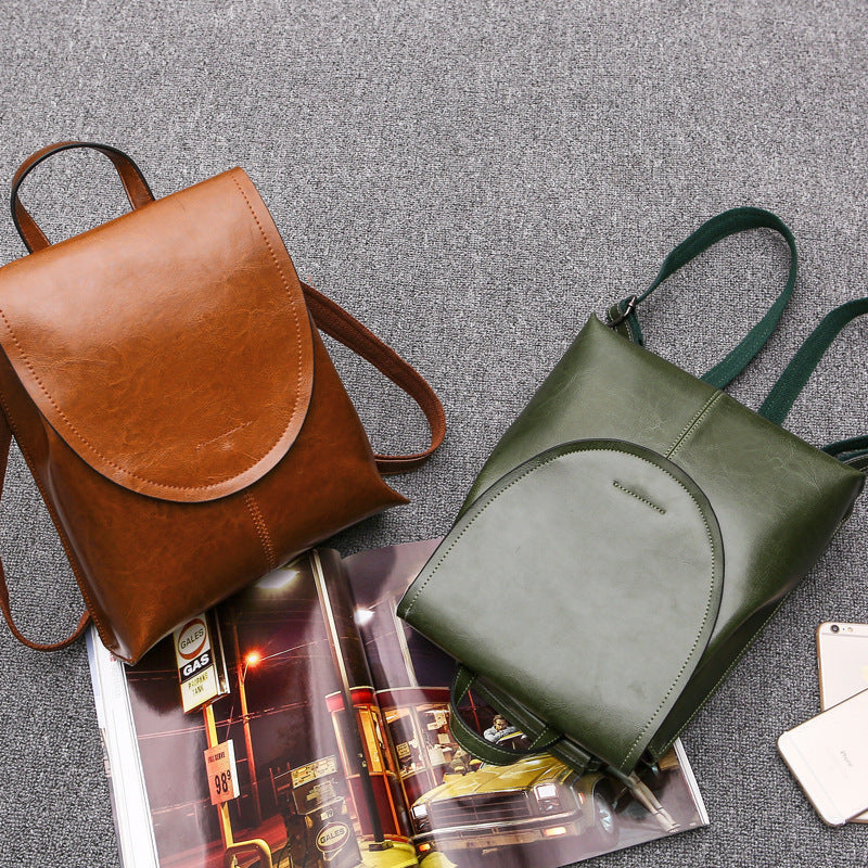 UrbanChic Backpack - Trendy Leather Bag for Women