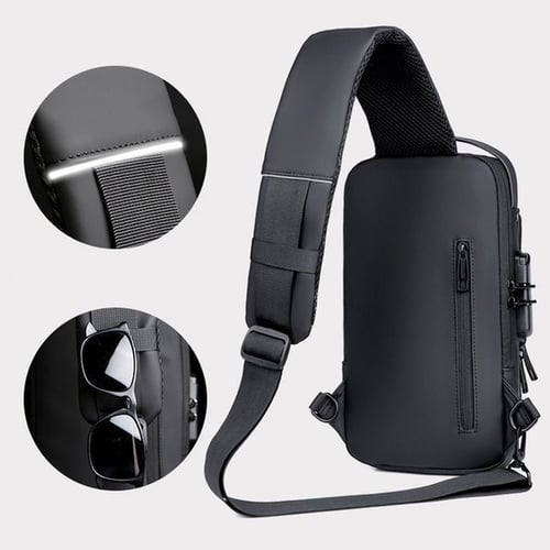 Fortalis - Anti-Theft Crossbody Bag with USB Charging Port