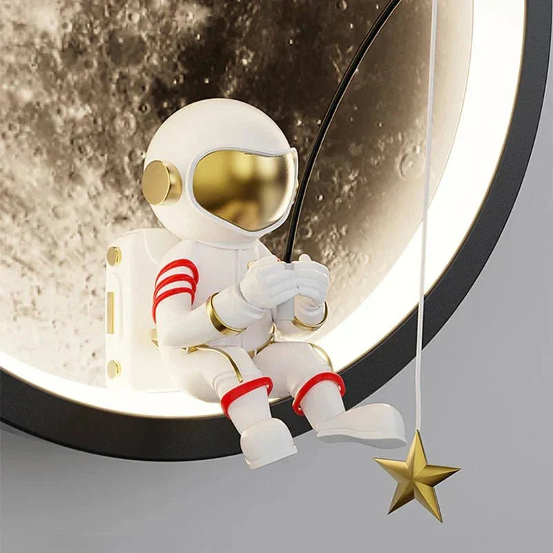 Spacelume - Moon-Shaped LED Wall Light