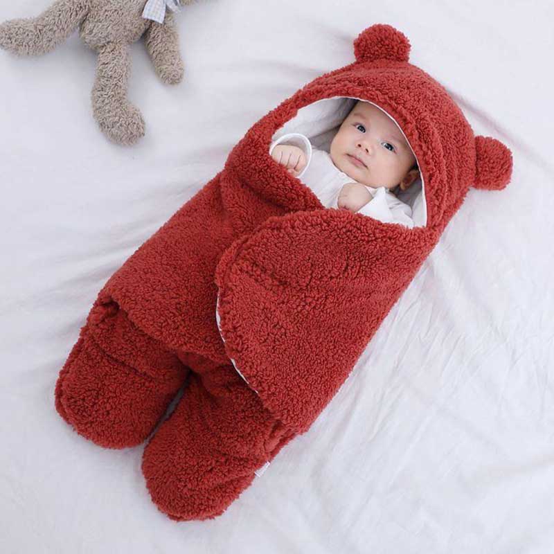 CosyCub - Soft Fleece Wrap Sleep Sack for Babies