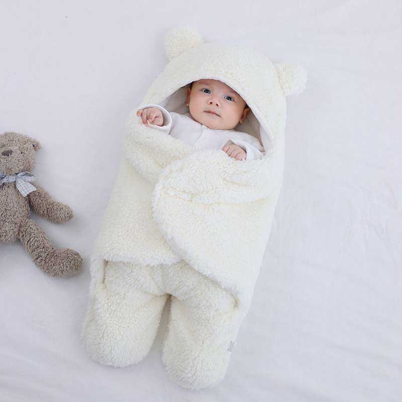 CosyCub - Soft Fleece Wrap Sleep Sack for Babies