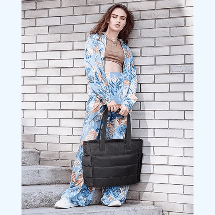FlexiPuff Bag - Spacious and Modern Handbag