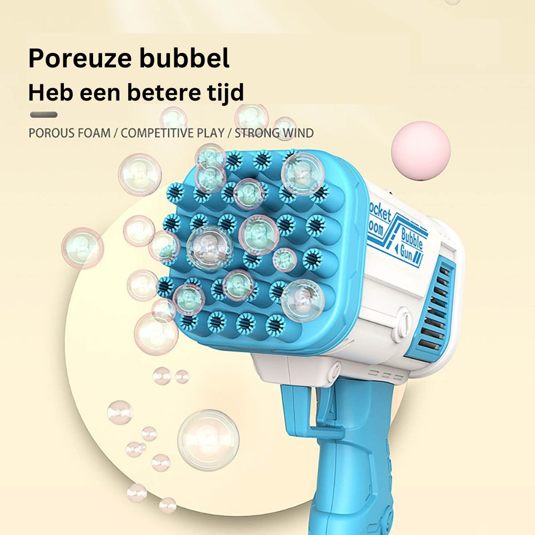 EndlessBubbles Blaster - Battery-Free Bubble Fun for Everyone