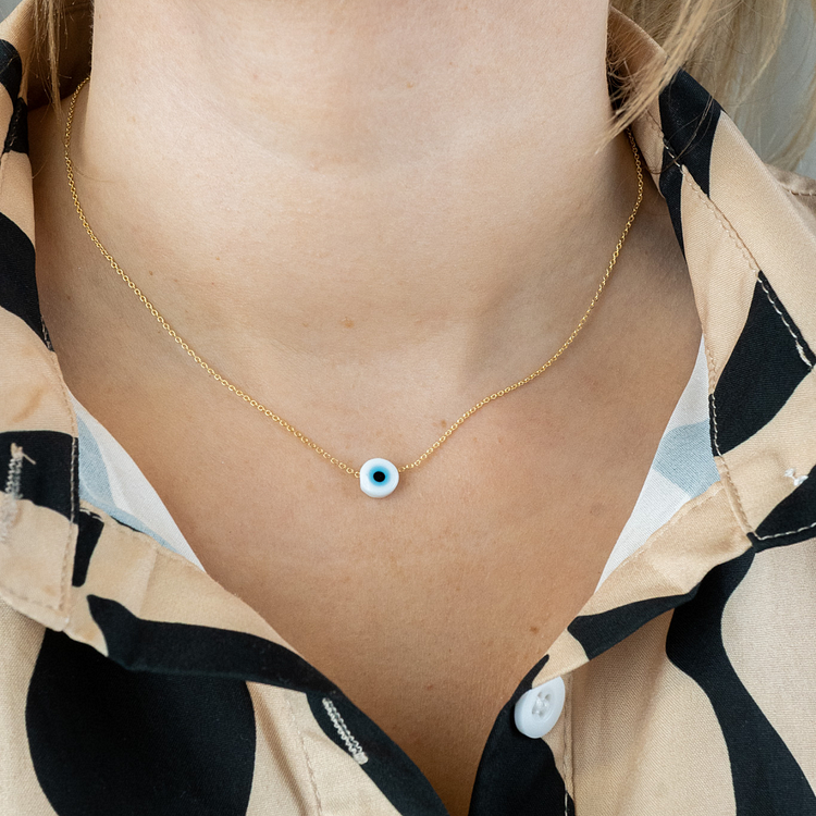 Amira - Shiny Nazar Protection Necklace