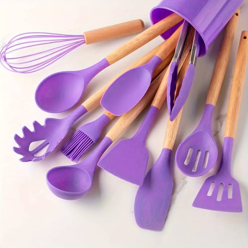 Nahrix - Heat-Resistant Scratch-Free Kitchen Utensil Set