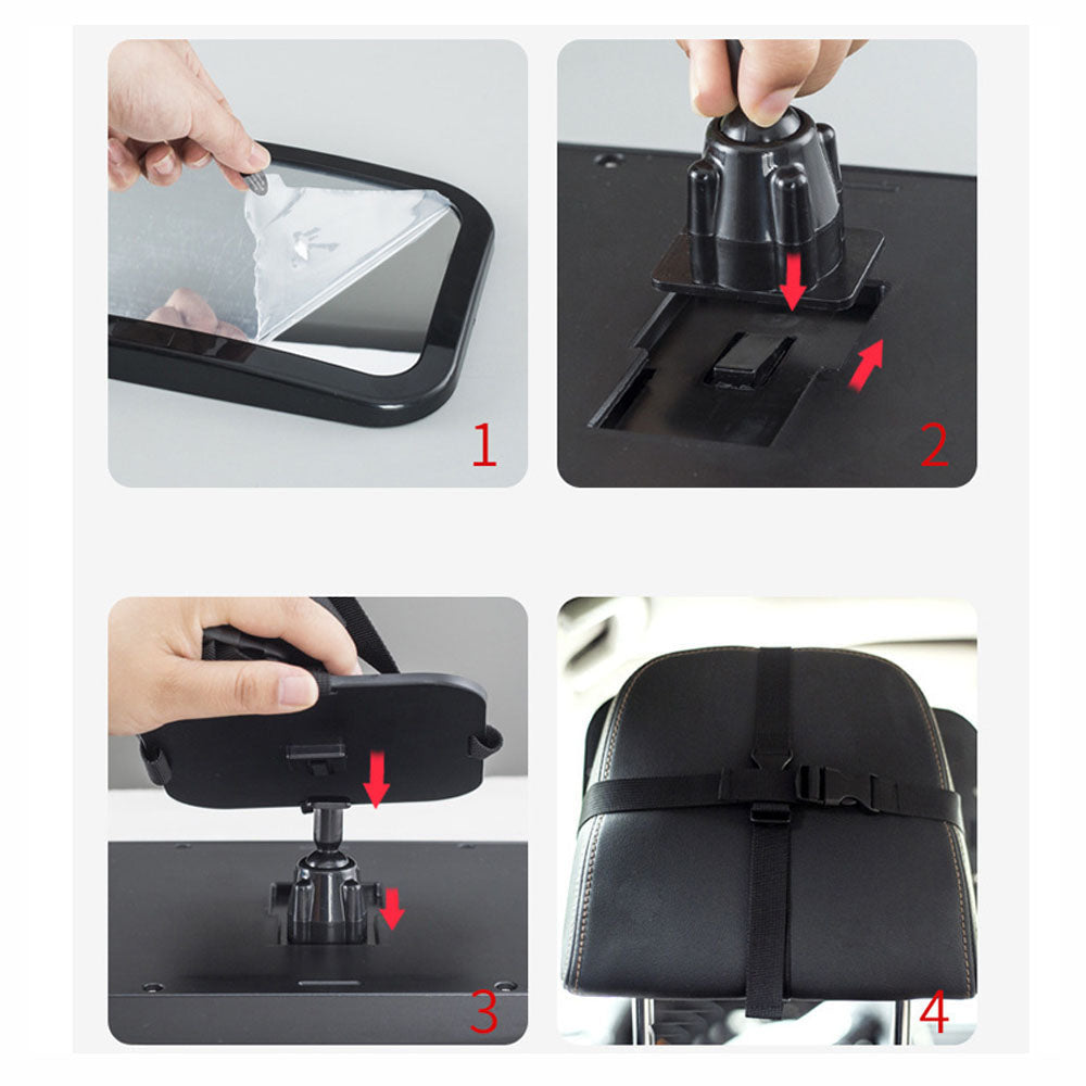 SafeView - Baby Car Mirror for Back Seat Safety