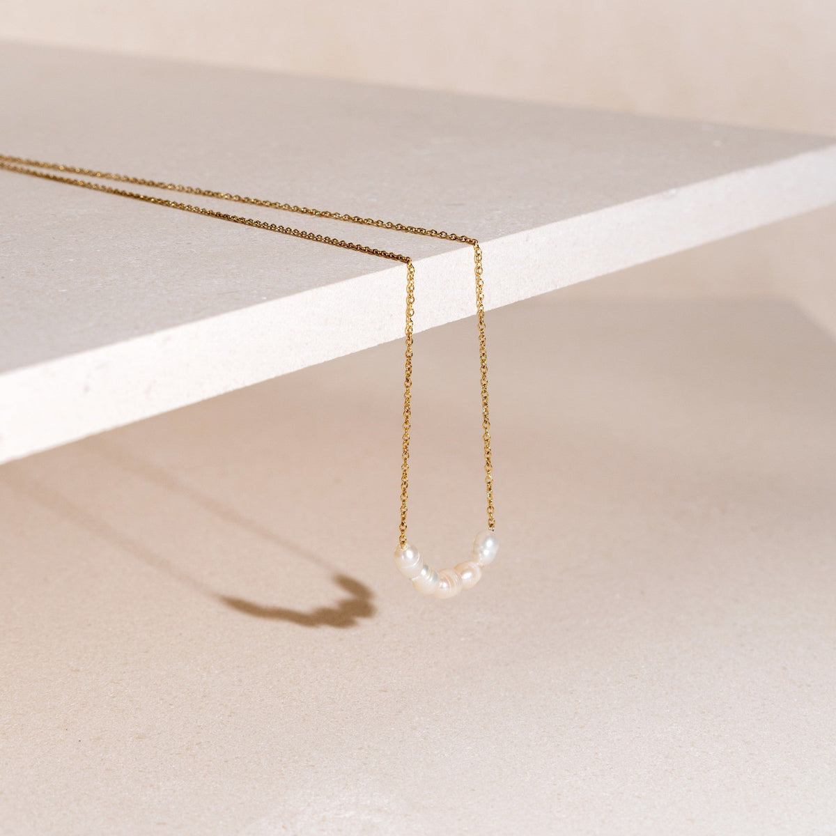 Celina Necklace - Freshwater Pearl Pendant Necklace