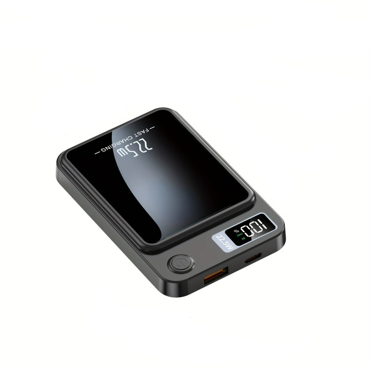 PowerMag - Compact Magnetic Power Bank for Ultra-Fast Charging
