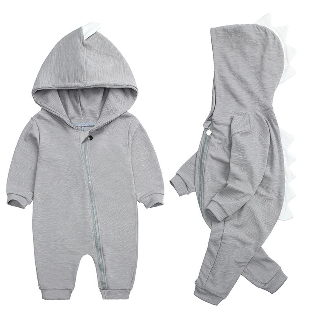 DinoDream - Cute Baby Romper with Hood