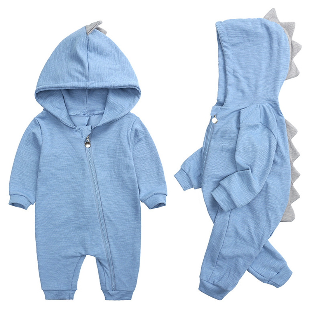 DinoDream - Cute Baby Romper with Hood