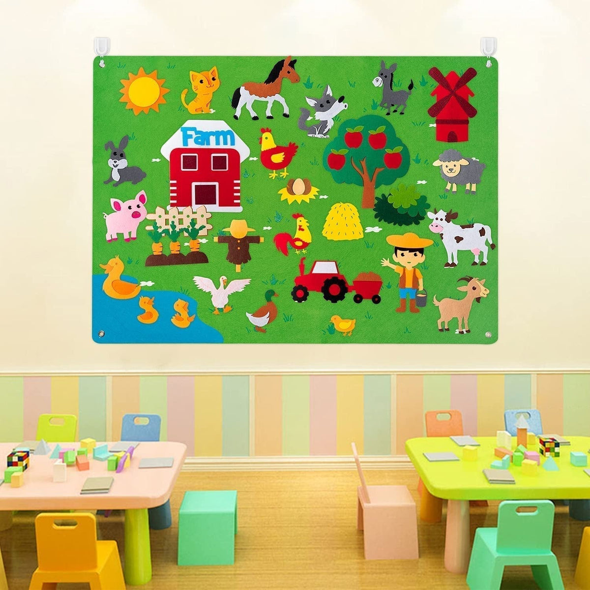StoryCraft Felt Board - Creative Learning Board for Kids