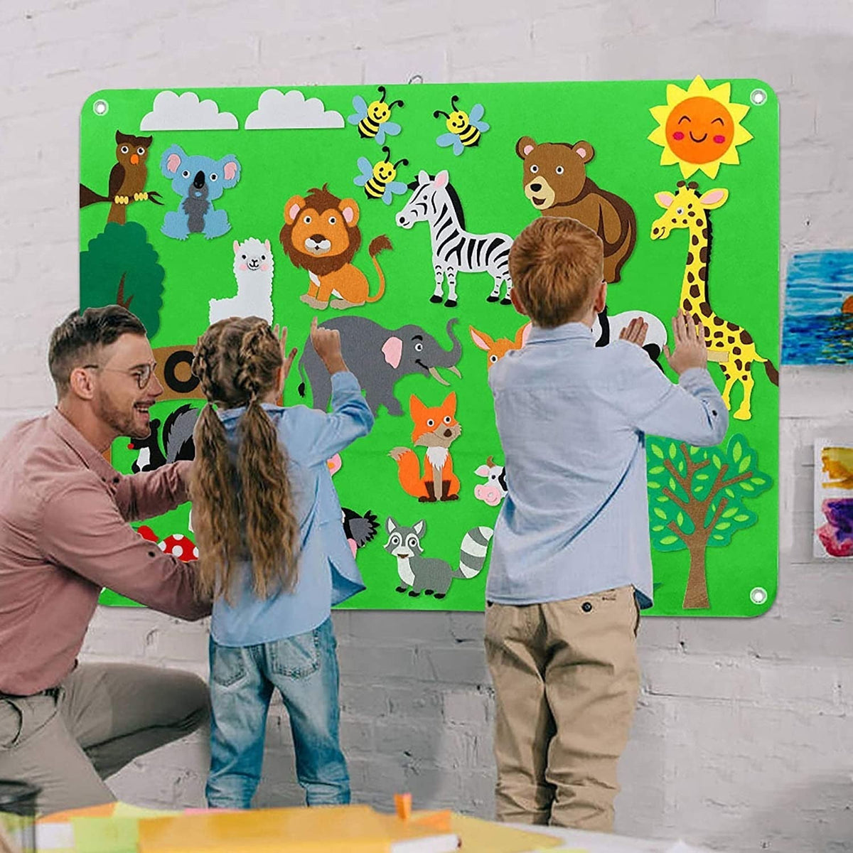 StoryCraft Felt Board - Creative Learning Board for Kids