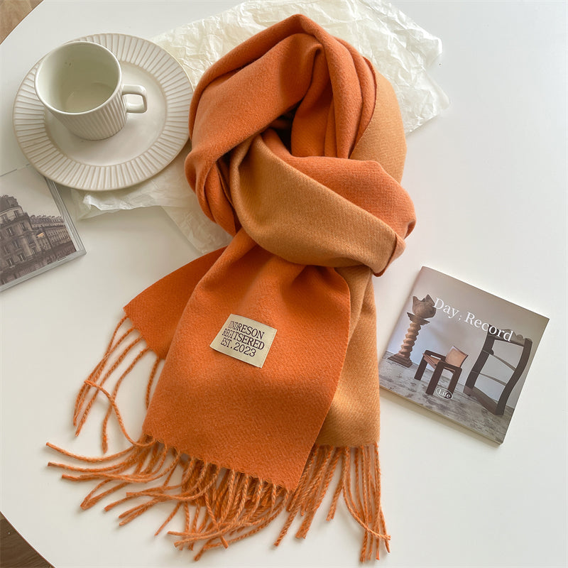 LuxeTwist Scarf - Elegant Reversible Pashmina Scarf