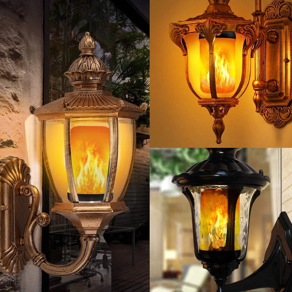FlameGlow - LED Party Lamp with 4 Flame Modes