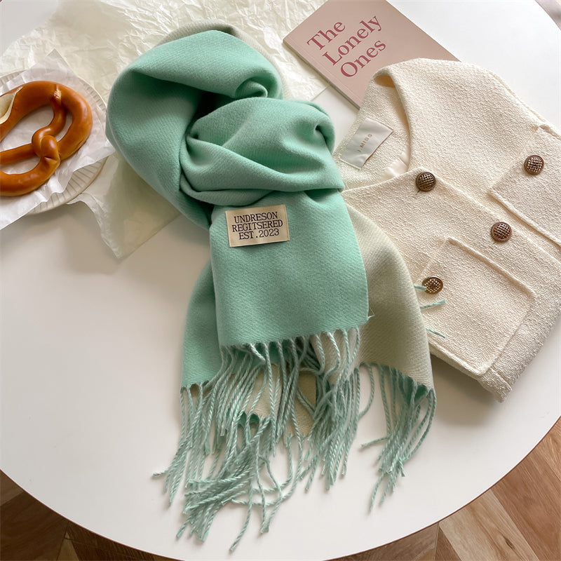 LuxeTwist Scarf - Elegant Reversible Pashmina Scarf