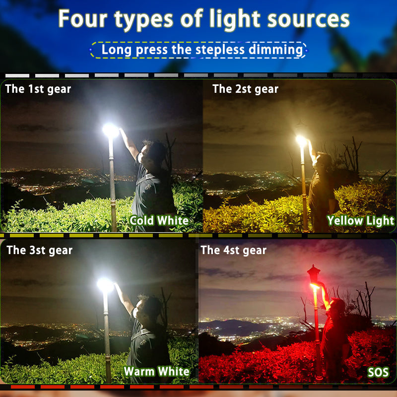 Dalbeam - Rechargeable LED Camping Lantern with Magnetic Mount