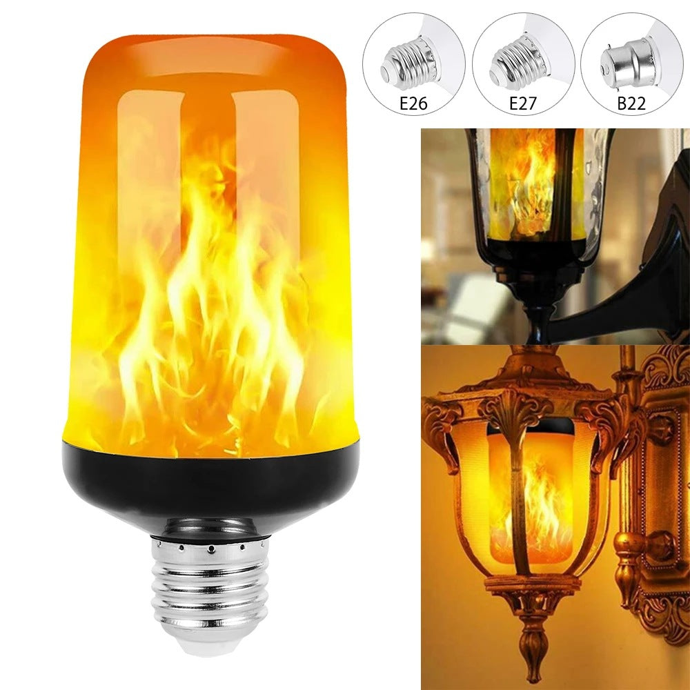 FlameGlow - LED Party Lamp with 4 Flame Modes