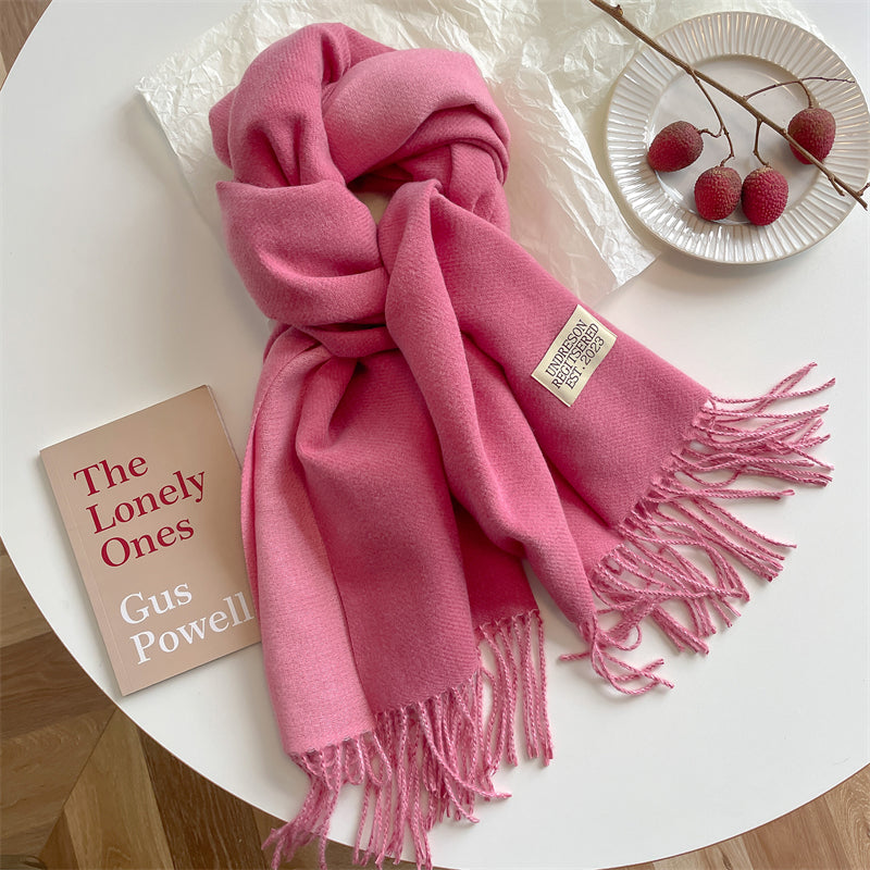 LuxeTwist Scarf - Elegant Reversible Pashmina Scarf