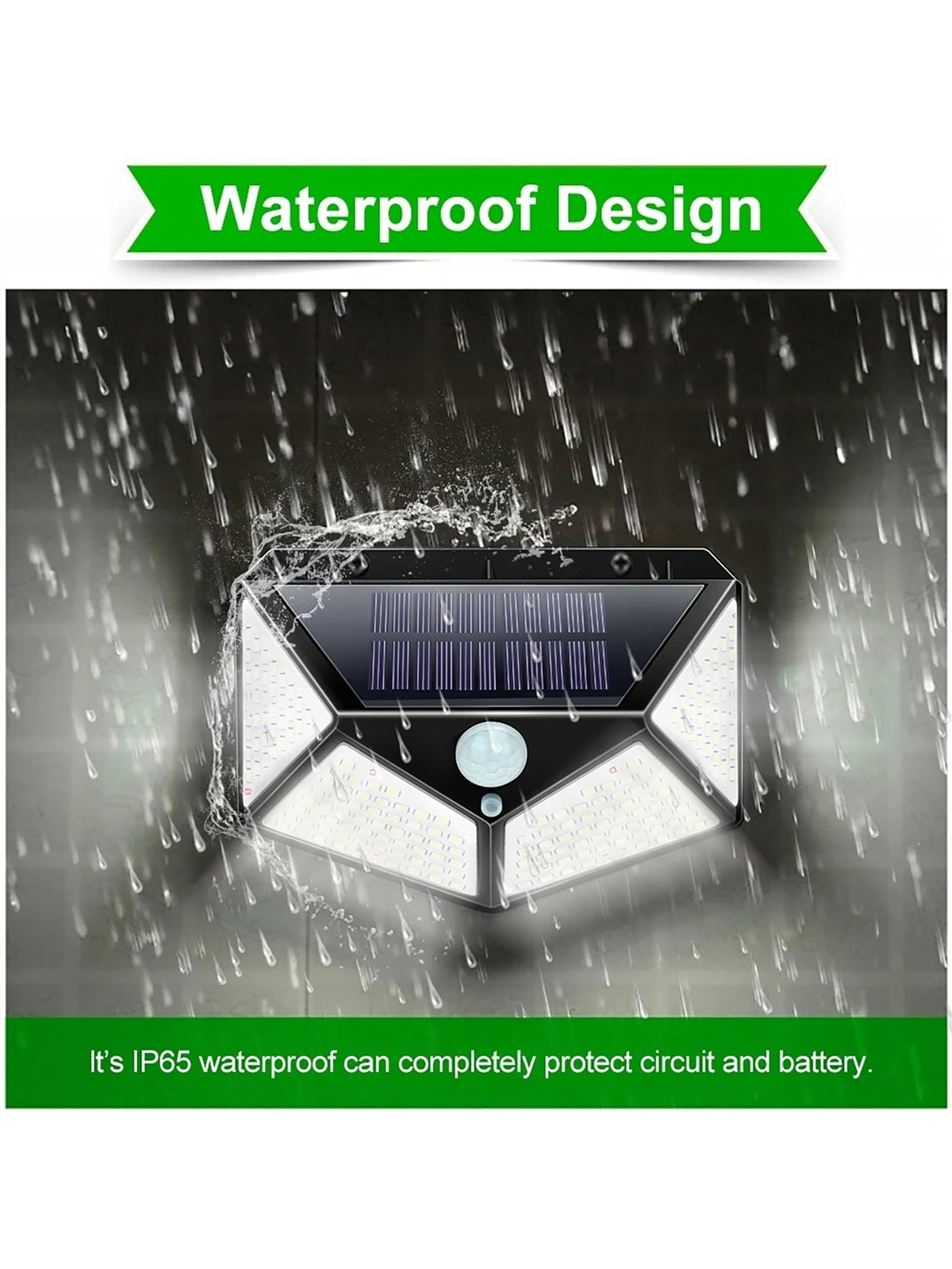 Jaxbeam - Waterproof LED Garden Lights with Motion Sensor