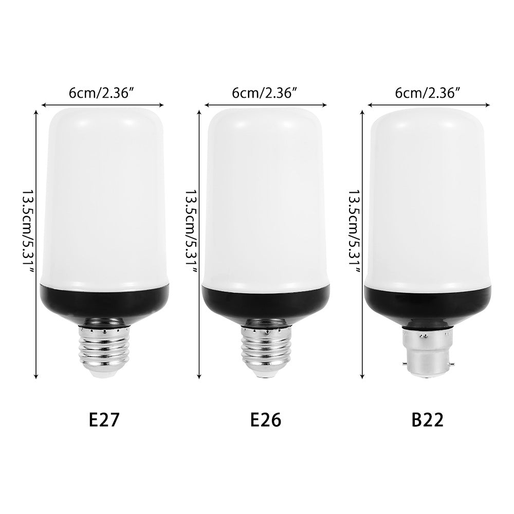 FlameGlow - LED Party Lamp with 4 Flame Modes