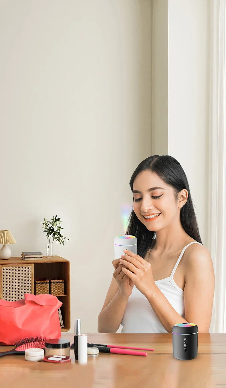 MiniMist - Compact USB Humidifier for Car & Bedroom