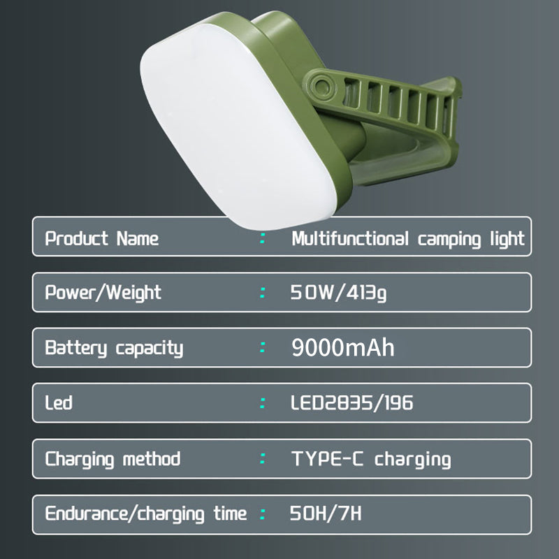 Dalbeam - Rechargeable LED Camping Lantern with Magnetic Mount