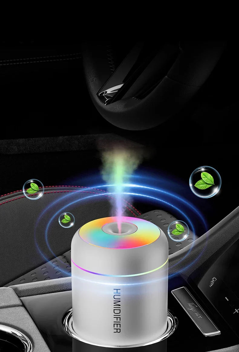MiniMist - Compact USB Humidifier for Car & Bedroom