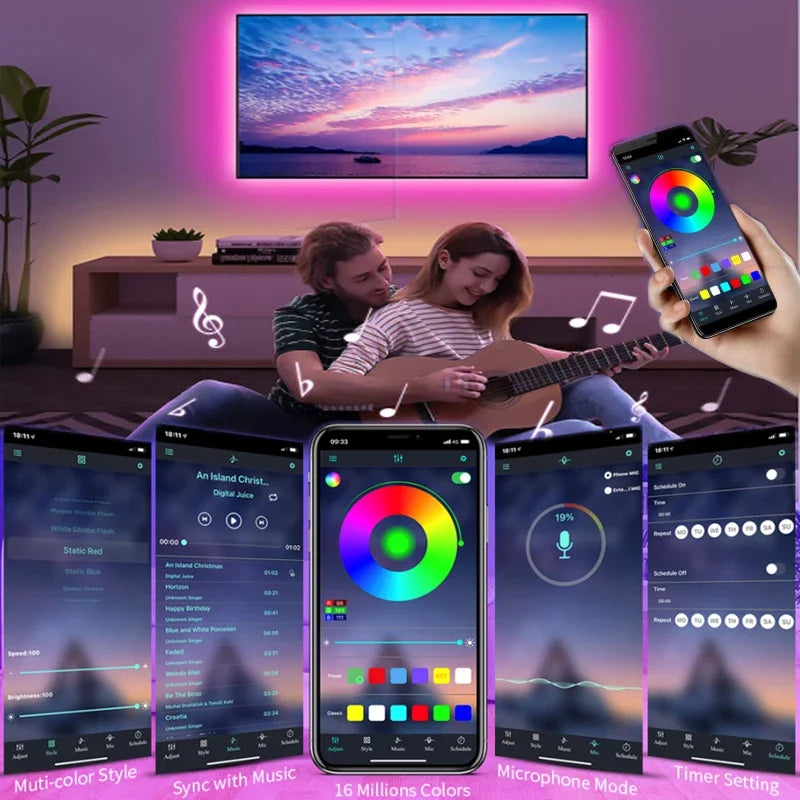 GlowShift - RGB LED Strip for Room and TV