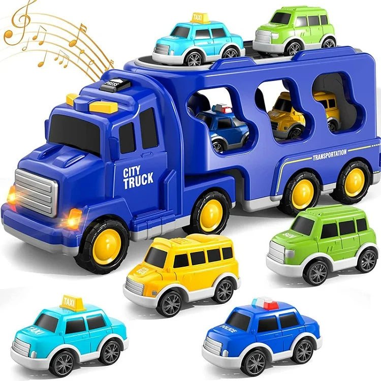 CityBuilder Set - Truck Playset with Lights and Sound