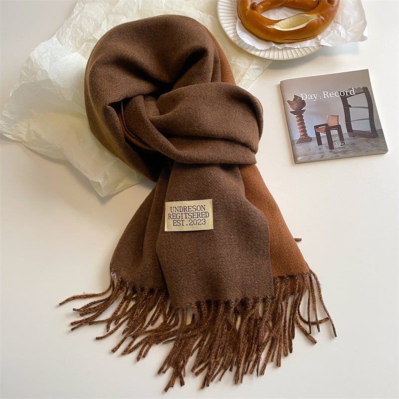 LuxeTwist Scarf - Elegant Reversible Pashmina Scarf
