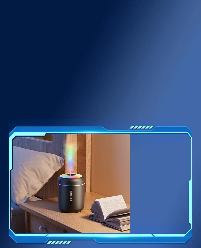 MiniMist - Compact USB Humidifier for Car & Bedroom