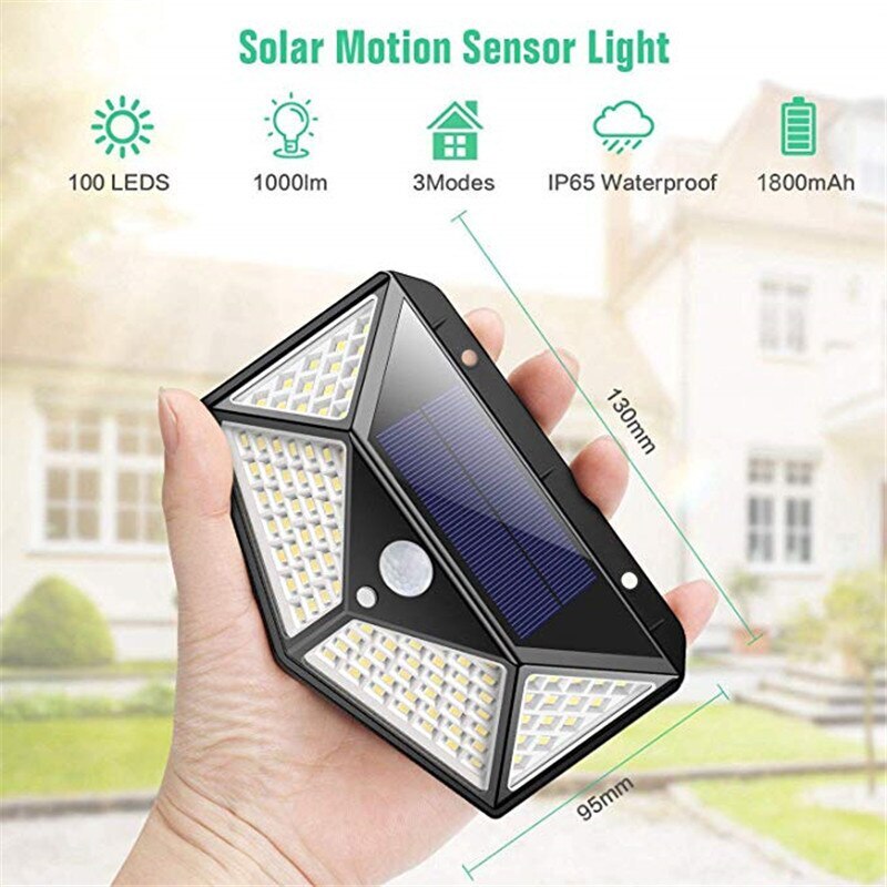 Jaxbeam - Waterproof LED Garden Lights with Motion Sensor