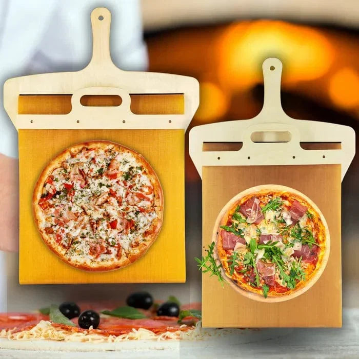 FlexiPizza Peel - Adjustable Pizza Peel for Home Baking