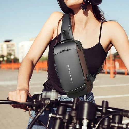 Fortalis - Anti-Theft Crossbody Bag with USB Charging Port