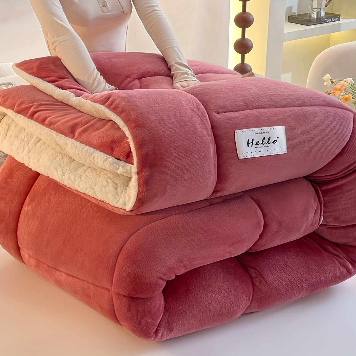 Drelkeep - Reversible Double-Sided Fleece Throw