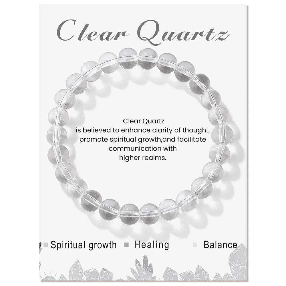 Fyneth - Natural Crystal Bracelet for Healing Energy