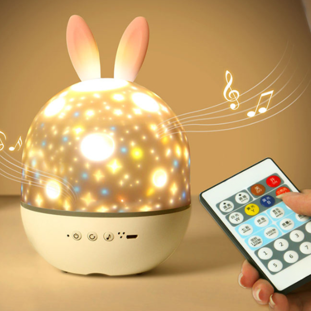 StarGaze Projector - Rotating Star Night Light for Kids