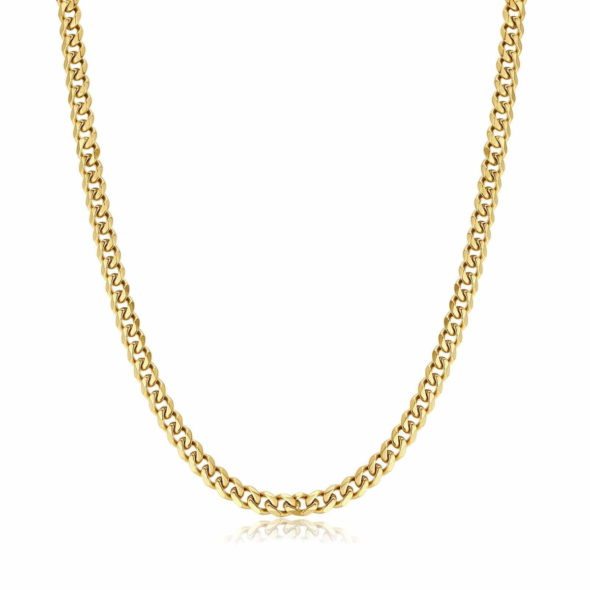 Noah Necklace - Bold Cuban Link Chain for Everyday Wear