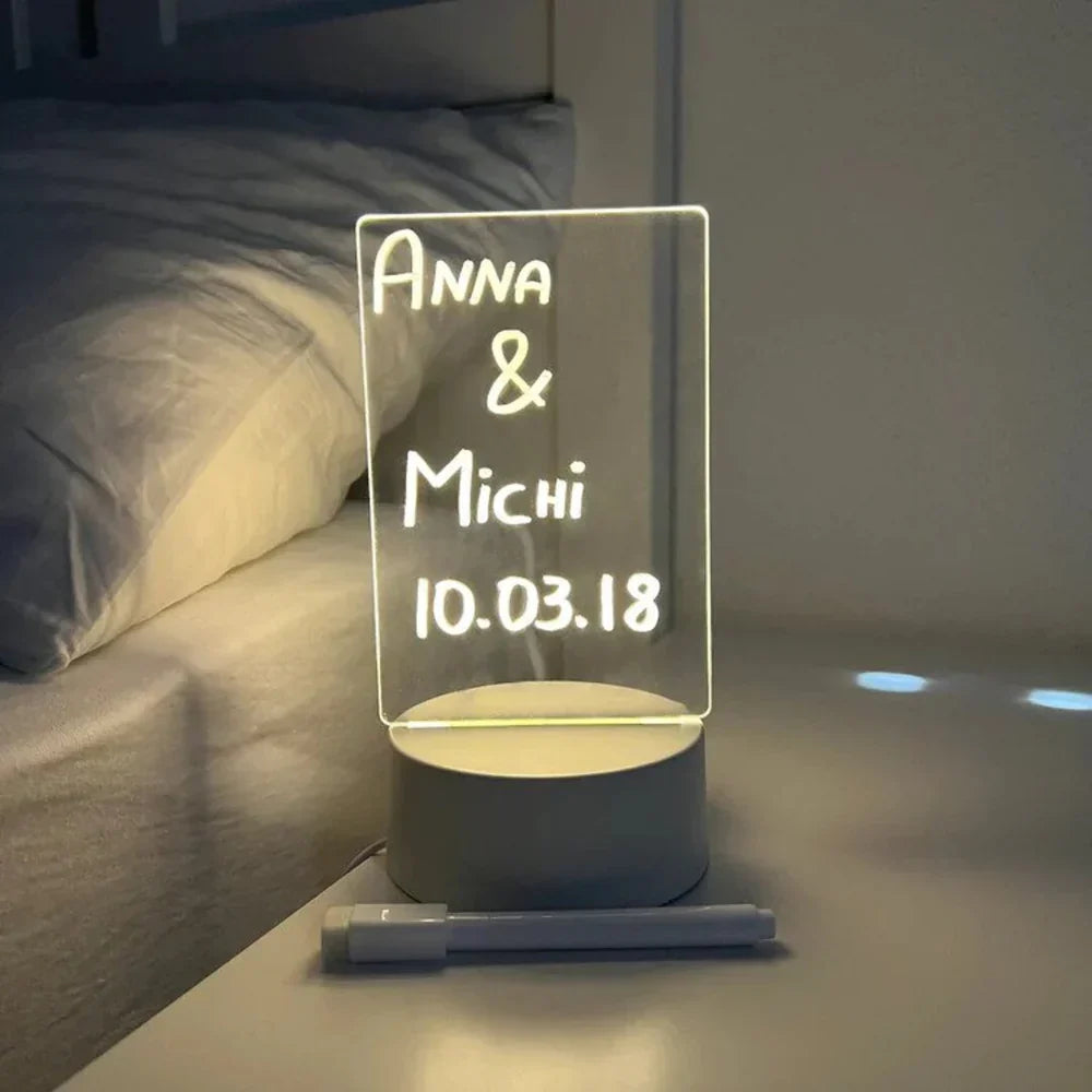 GlowPad - Magic Light-Up Notepad for Creatives