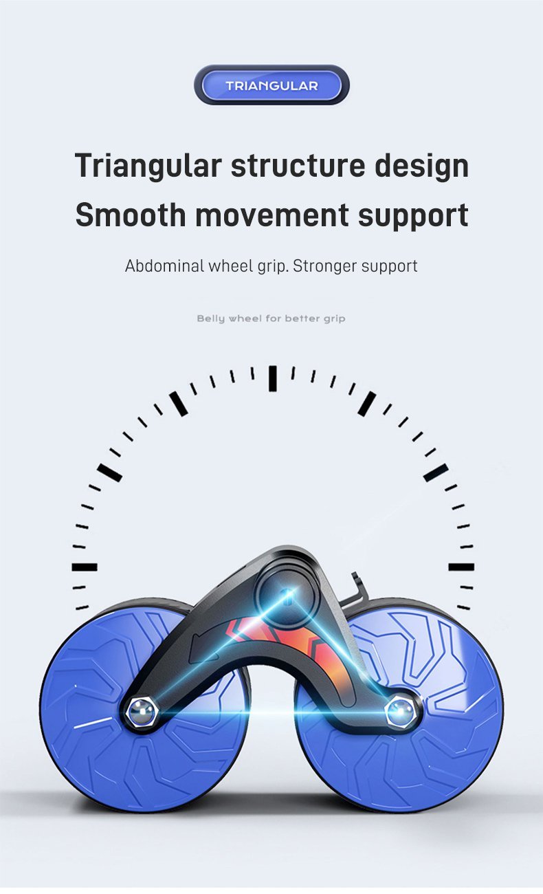 CoreMaster Wheel - Adjustable Non-Slip Ab Roller for Core Training