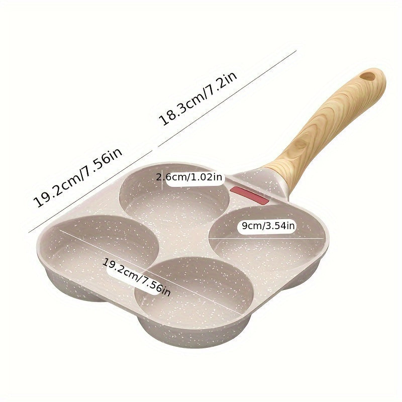 Quatro Cooking - Multi-Section Nonstick Frying Pan