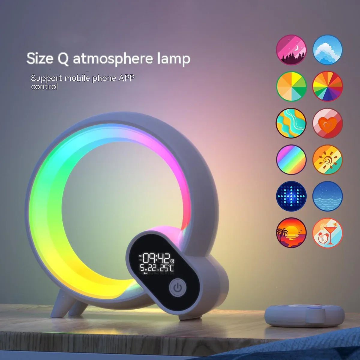 LioraGlow - Smart Night Light with Colors and Sound