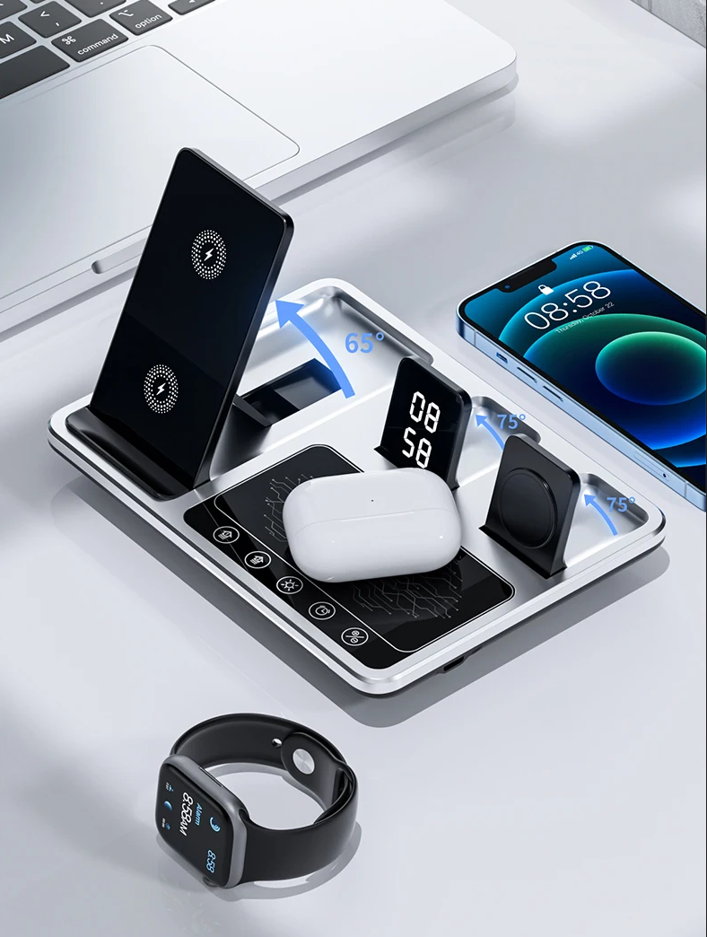 PowerPro Charger - 4-in-1 Wireless Charging Station