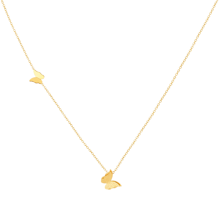 Alara Necklace - Elegant Butterfly Necklace for a Playful Statement
