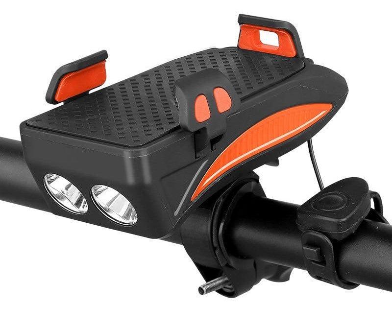 RideGuard - 4-in-1 Bike Phone Mount with Power Bank