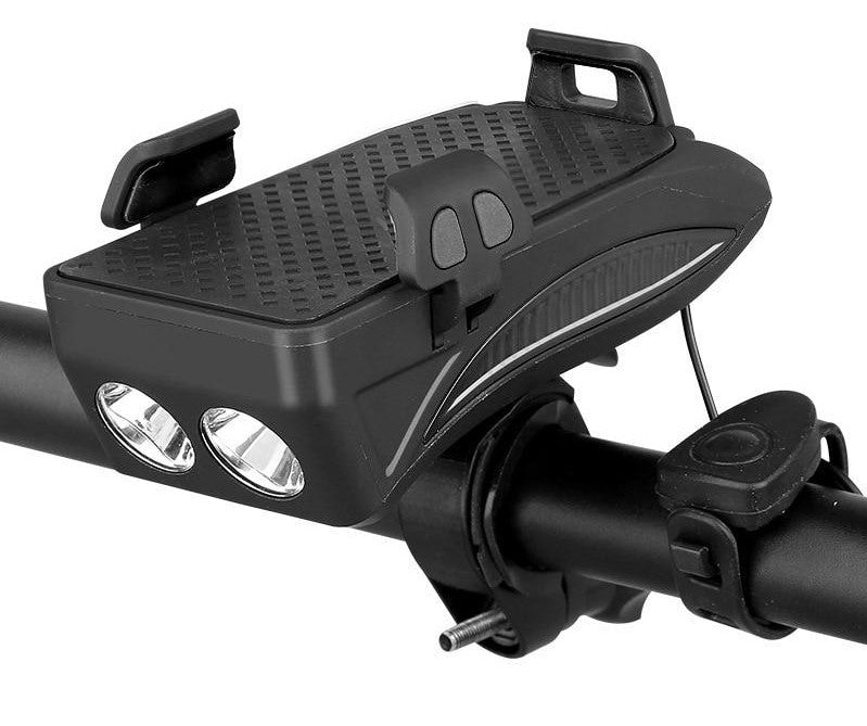 RideGuard - 4-in-1 Bike Phone Mount with Power Bank
